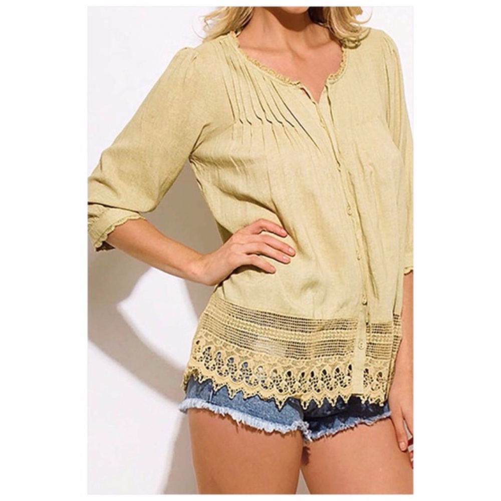 Boho Lace Blouse
